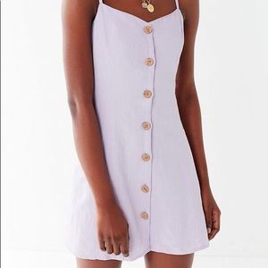 Urban Outfitters Linen Button Up Dress